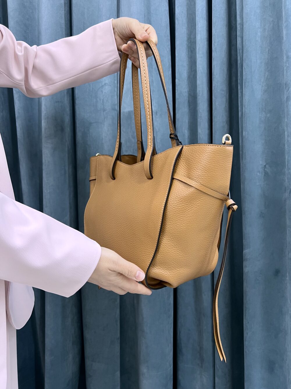 LORISTELLA - BORSA IN PELLE - NERA - immagine 8