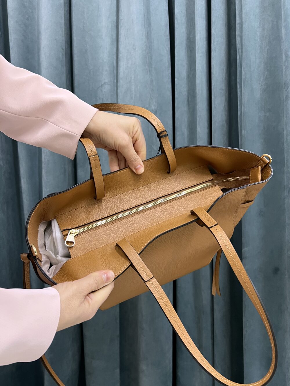LORISTELLA - BORSA IN PELLE - NERA - immagine 9